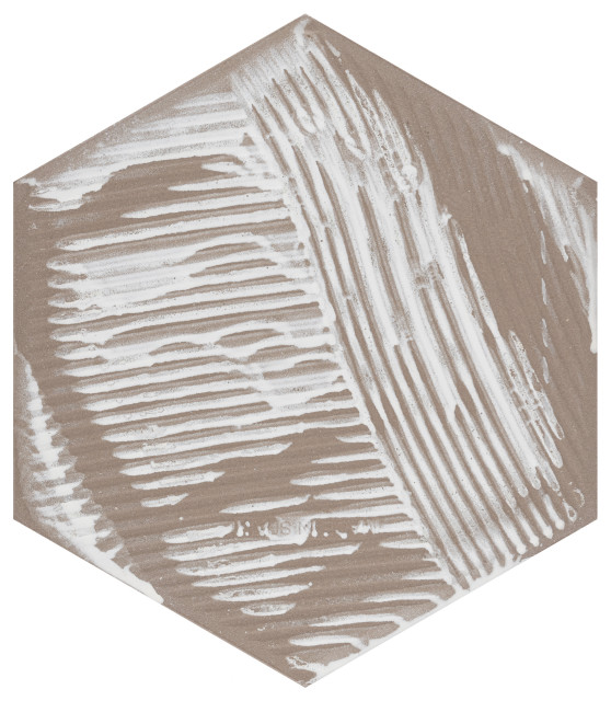 Venice Hex XT Porcelain Floor and Wall Tile Sample - Contemporary ...