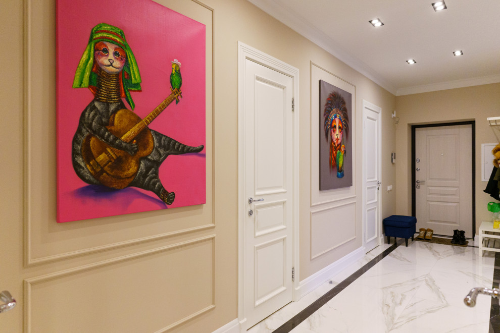 Дизайнерский ремонт квартиры 130 м²