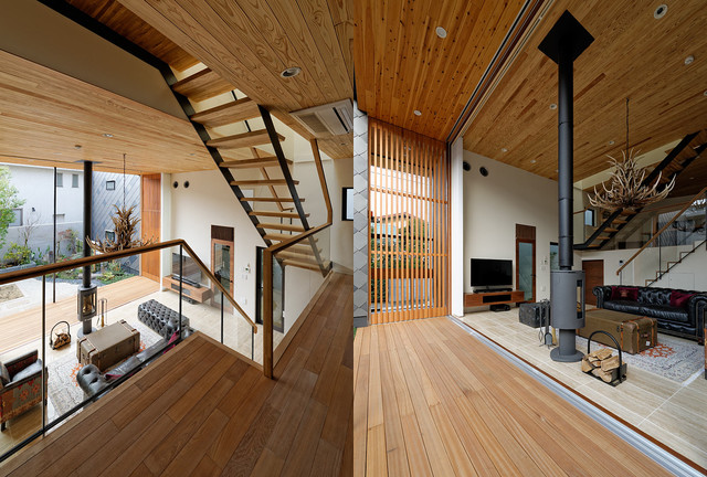 鱗の家 contemporain-salon