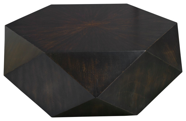 Uttermost Volker Small Black Coffee Table