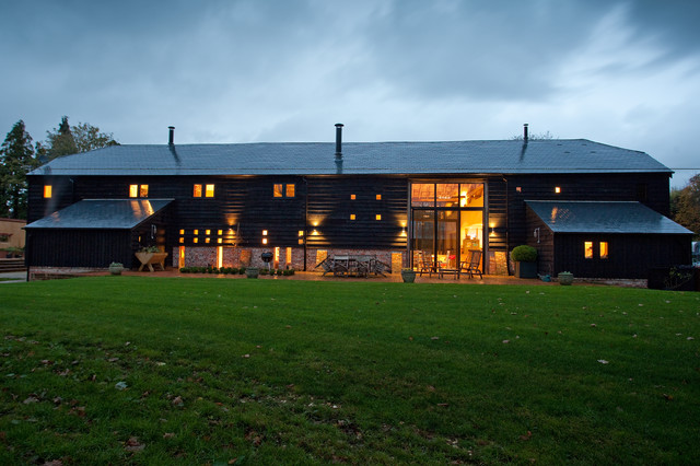 Barn conversion country-facciata