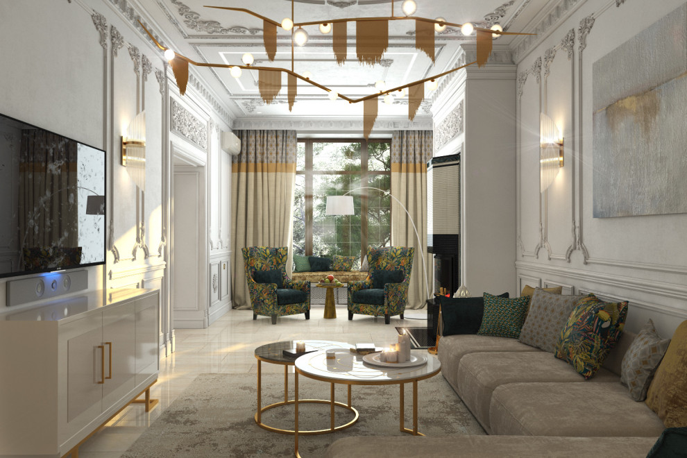 Проект загородного дома в посёлке Чукреевка