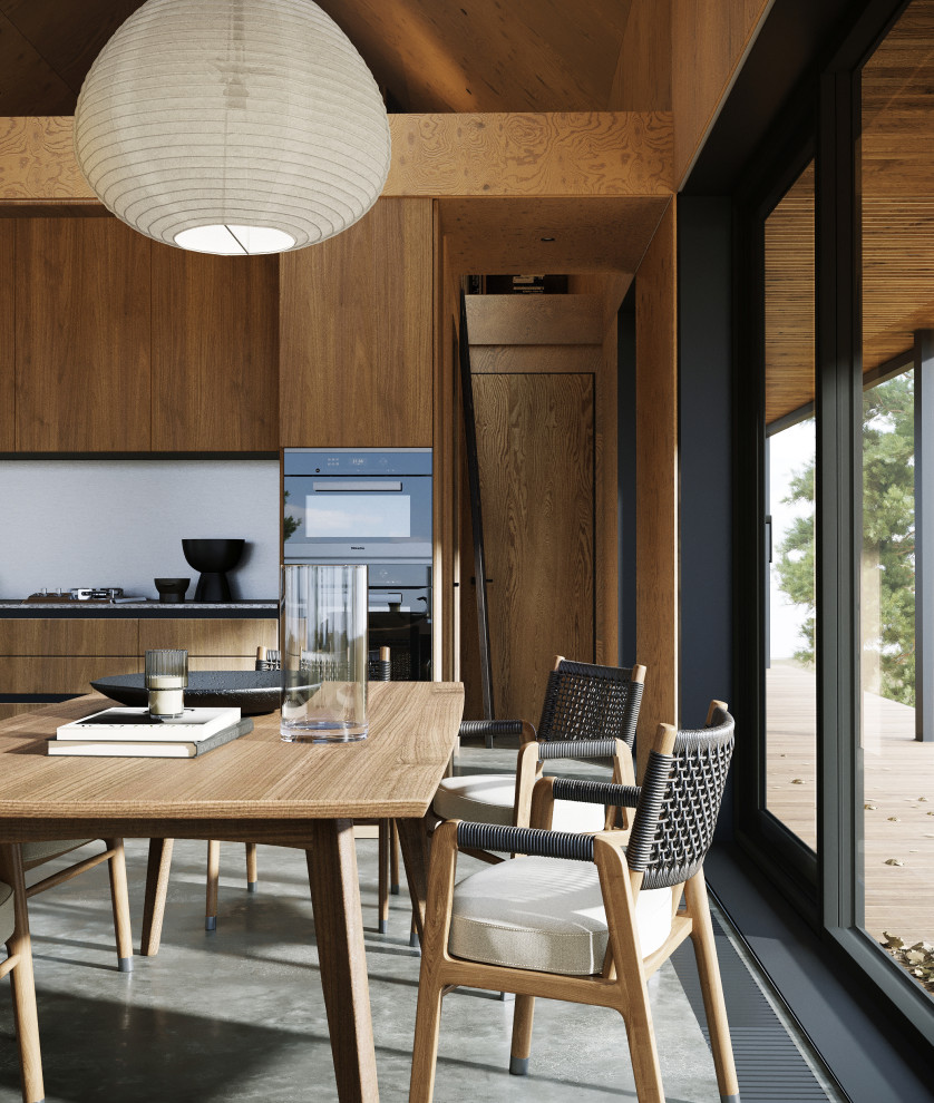 Дом в Экостиле, интерьер