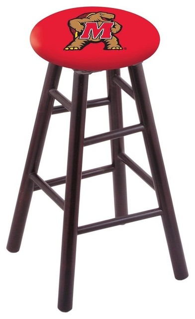 Maryland Bar Stool, Dark Cherry