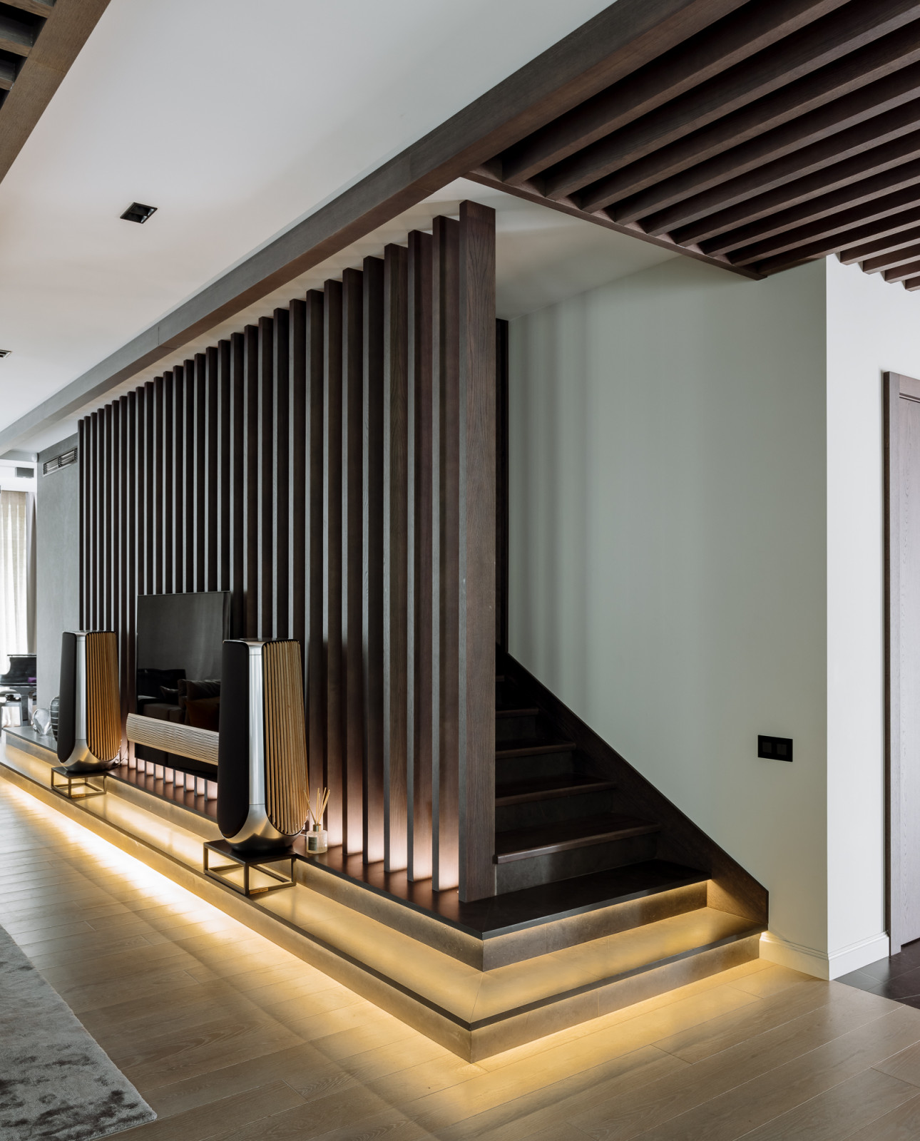 Гардеробные, камин, двери и премиум мебель / ГОРКИ-8