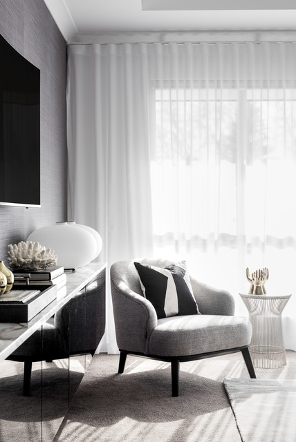 Master Suite contemporaneo-dormitorio