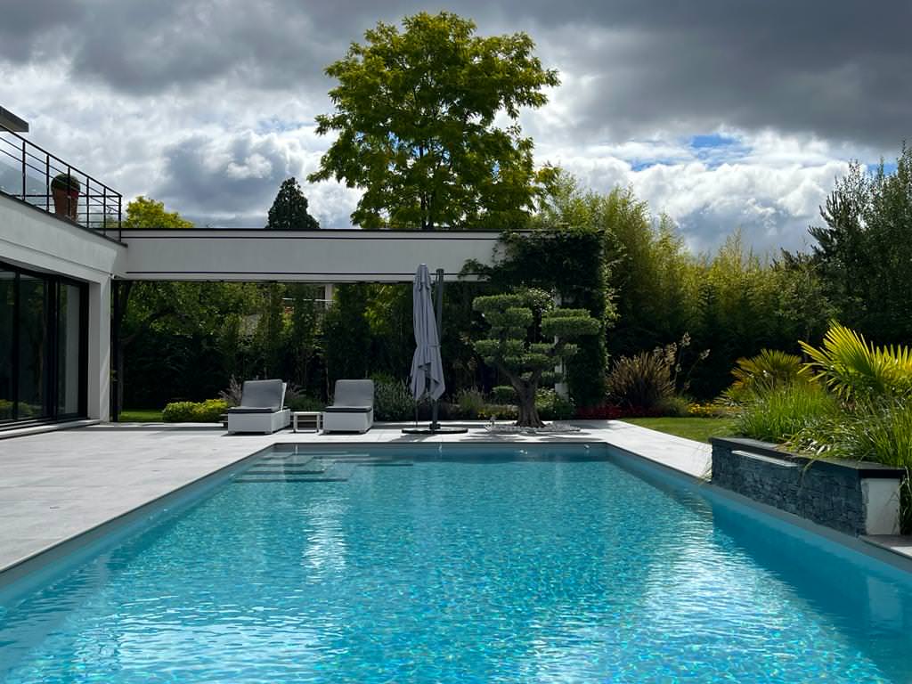 Jardin contemporain dans les Yvelines
