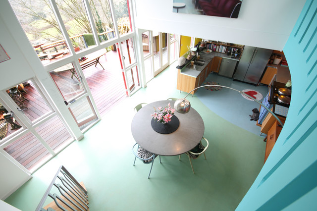 North Cornwall House contemporary-koek