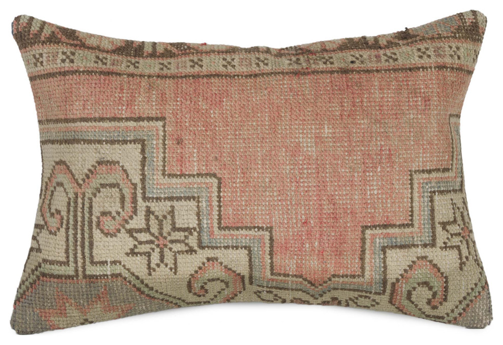 Turkish Pillow Cover, 16" x 24" Southwestern Decorative Pillows by Kilim Studio Houzz