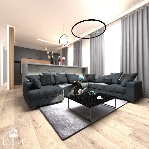 Дизайн интерьера квартиры в ЖК Полярная-25