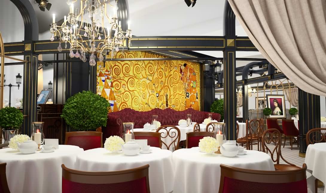 Ресторан «Гранд Европейский Экспресс» для Александра Раппопорта 500 кв.м – Росси