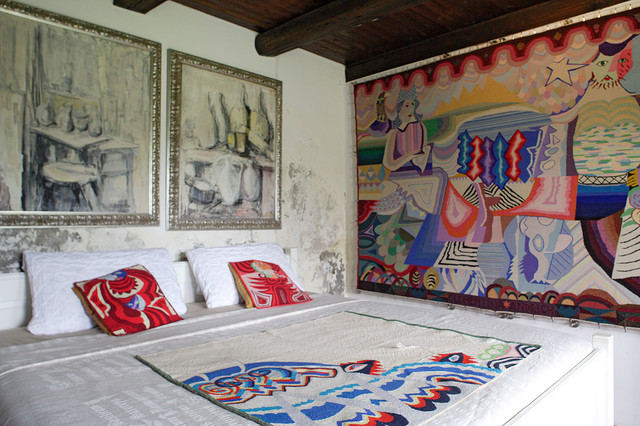 Casa d'artista country-bedroom