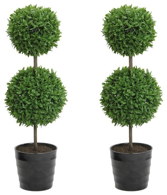 Artificial Plants & Flowers Artificial Shrubs & Topiaries 4 Double Ball