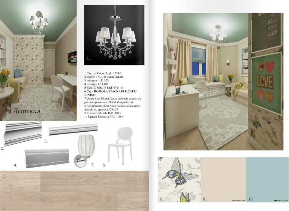 Неоклассический интерьер квартиры в Москве