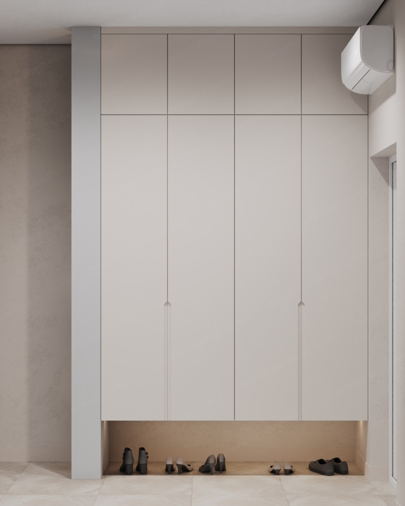 Дизайн проект 1 комнатной квартиры - ЖК Прокшино