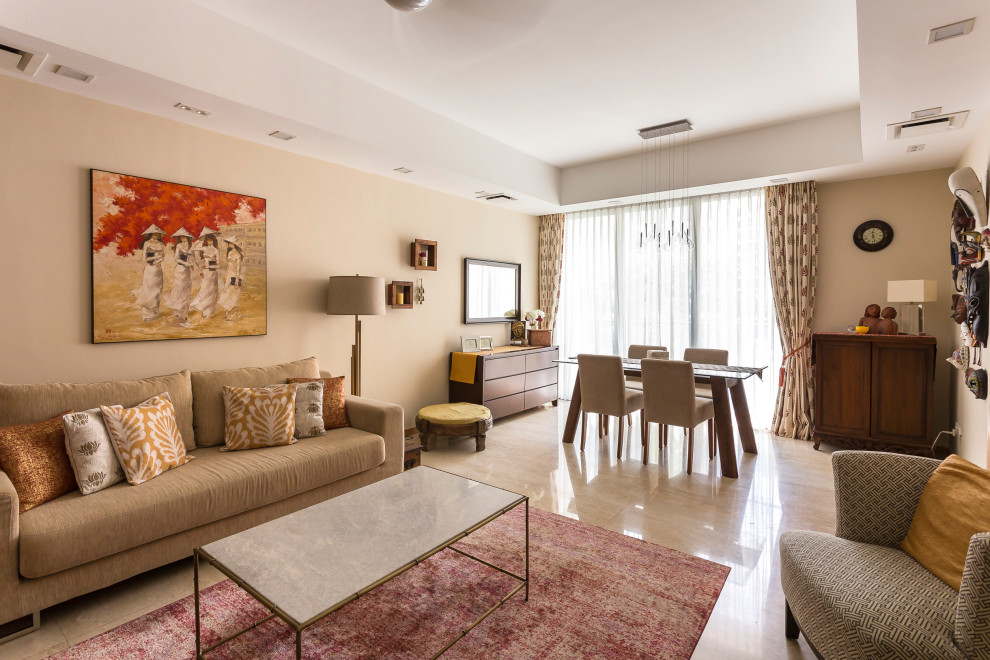 Photo of an Asian living room in Singapore.