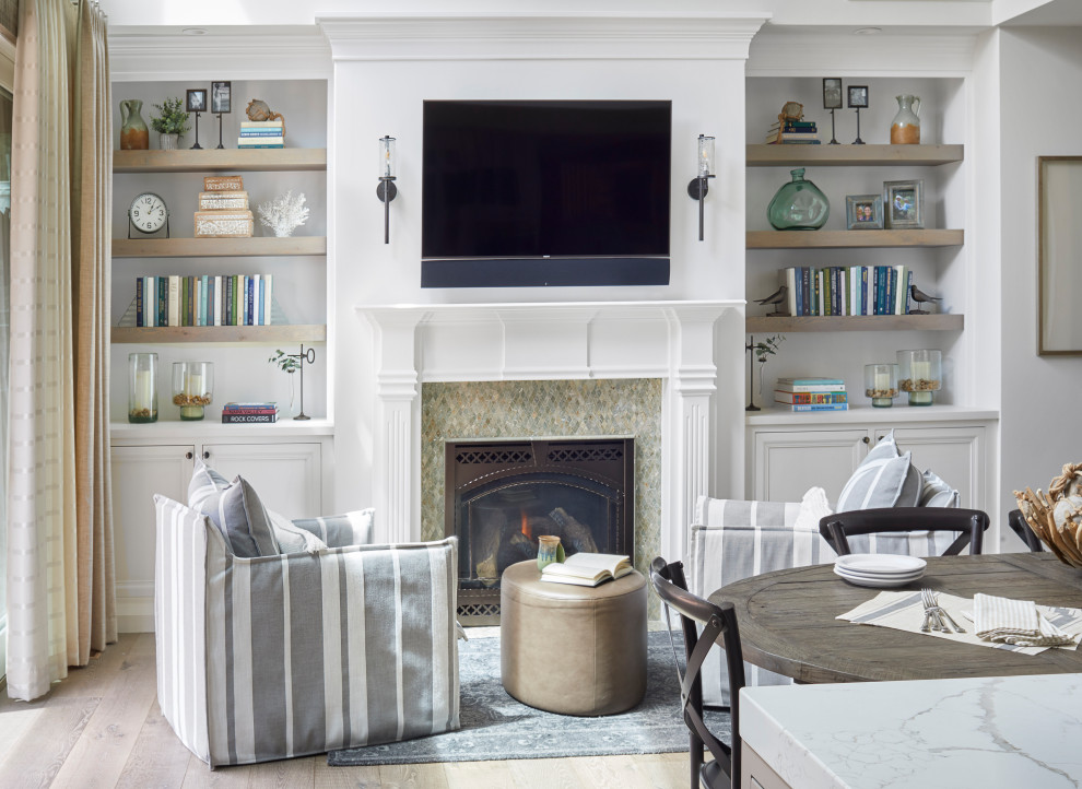 Transitional Farmhouse - Transitional - Living Room - Denver - by ...