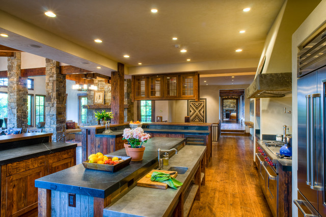 Mountain Modern rustic-kitchen