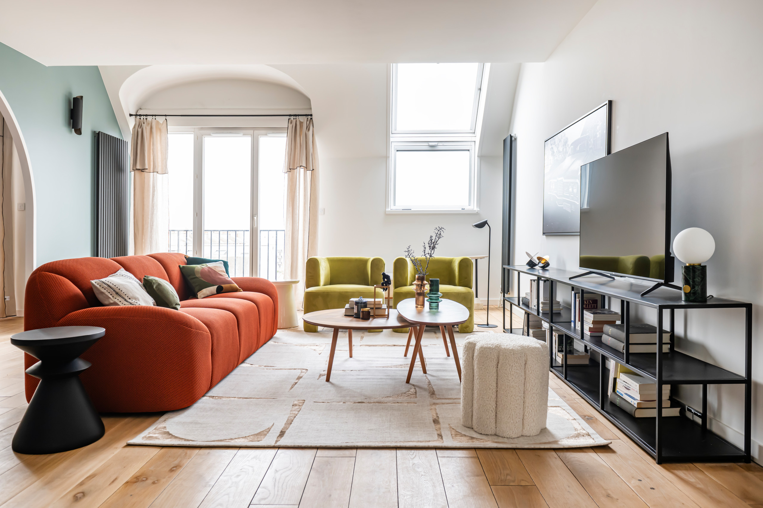 Un duplex coloré