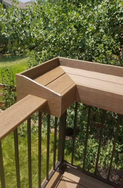 Deck Railing Styles contemporary-terrace