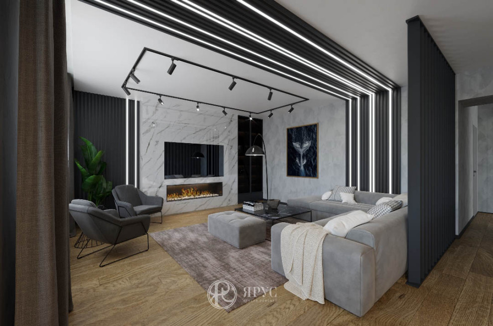 Дизайн-проект четырёхкомнатной квартиры