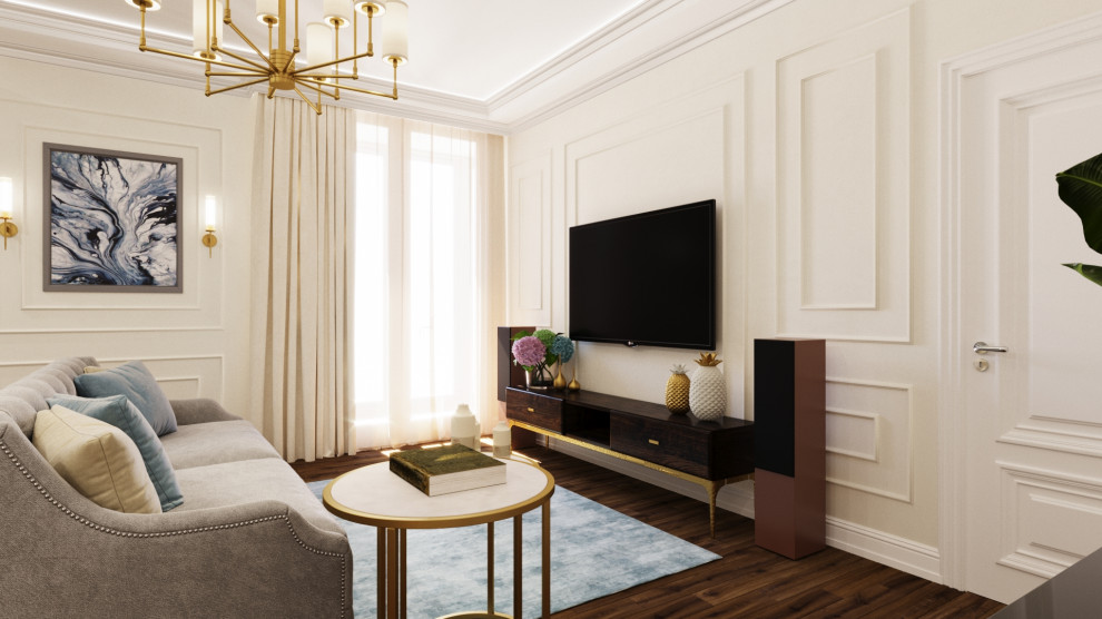 Квартира в стиле неоклассика
