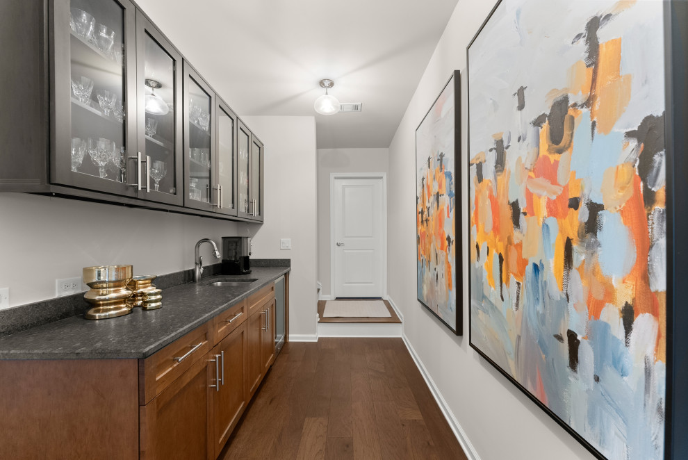 Inspiration for a contemporary home design remodel in Richmond