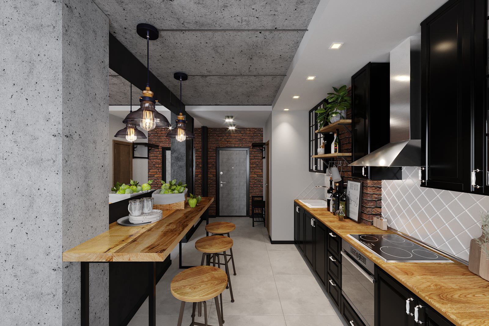 Квартира Loft в старом центре города