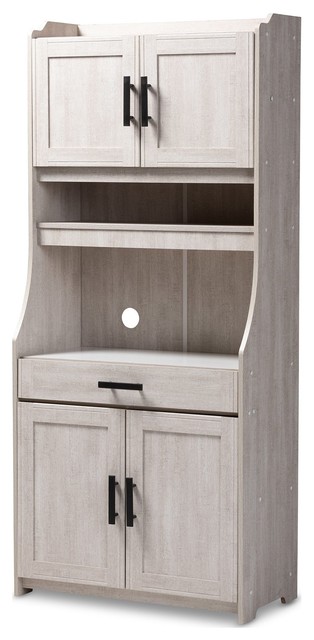 Baxton Studio Portia 6 Shelf White Washed Wood Kitchen Storage Cabinet Transitional Pantry Cabinets By Fratantoni Lifestyles Houzz - Kitchen Pantry Storage Cabinet With Doors And Shelves White Baxton Studio Portia 6 Shelf White Washed Wood Kitchen Storage Cabinet Transitional Pantry Cabinets By Fratantoni Lifestyles Houzz - Kitchen Pantry Storage Cabinet With Doors And Shelves White