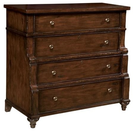 Hekman 941703 Charleston Place 46 Wide Wood Media Cabinet With