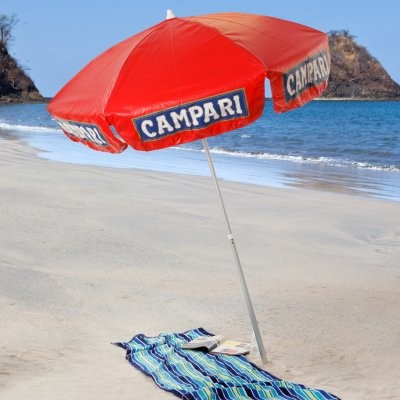 Campari 6 ft. Beach Umbrella