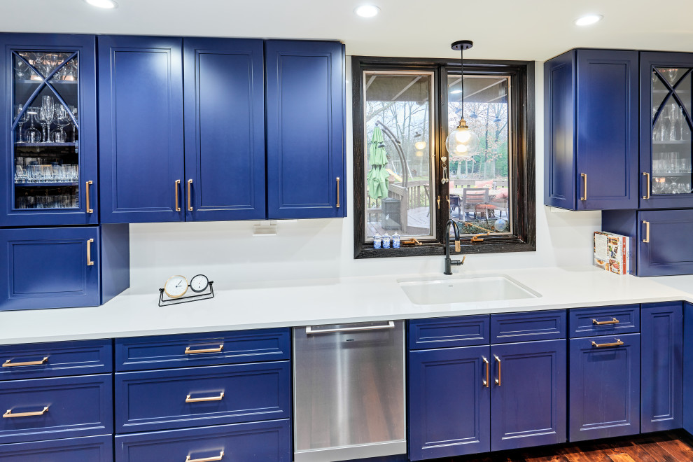 Contemporary kitchen in Chicago.