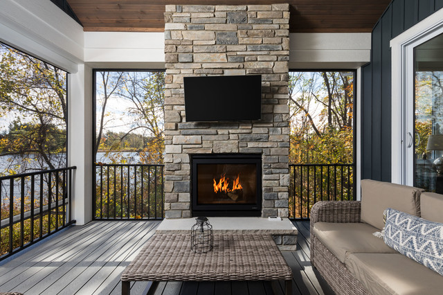 The Willowcrest - 2018 Fall Parade Home -  Screened in Porch maritimt-veranda