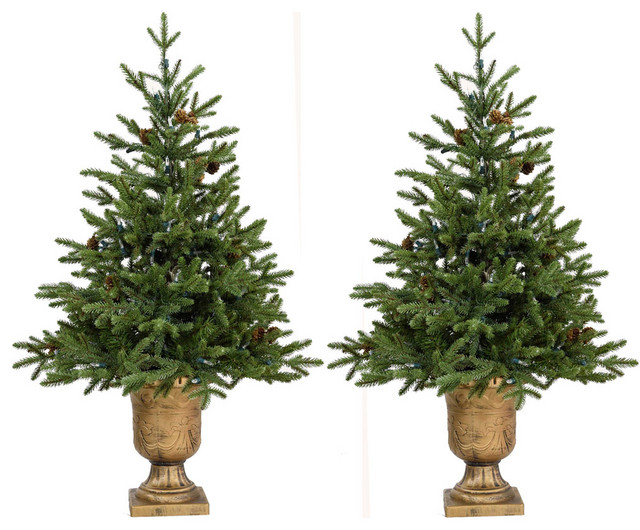 3.6' Noble Fir Artificial Tree Christmas Trees by Almo Fulfillment
