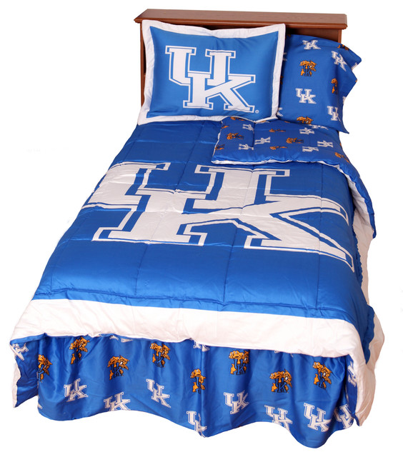 Kentucky Wildcats Reversible Comforter Set, Twin Traditional