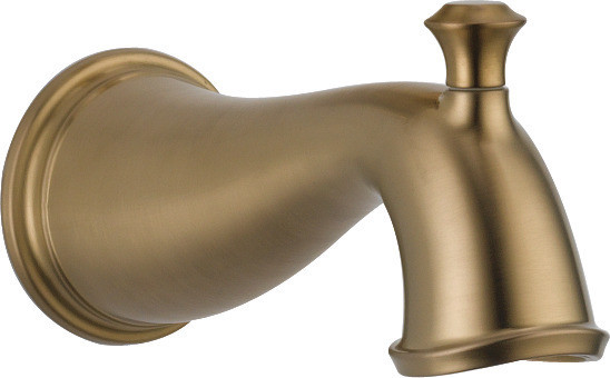 Delta Rp72565 Cassidy Wall Mounted Tub Spout, Champagne Bronze