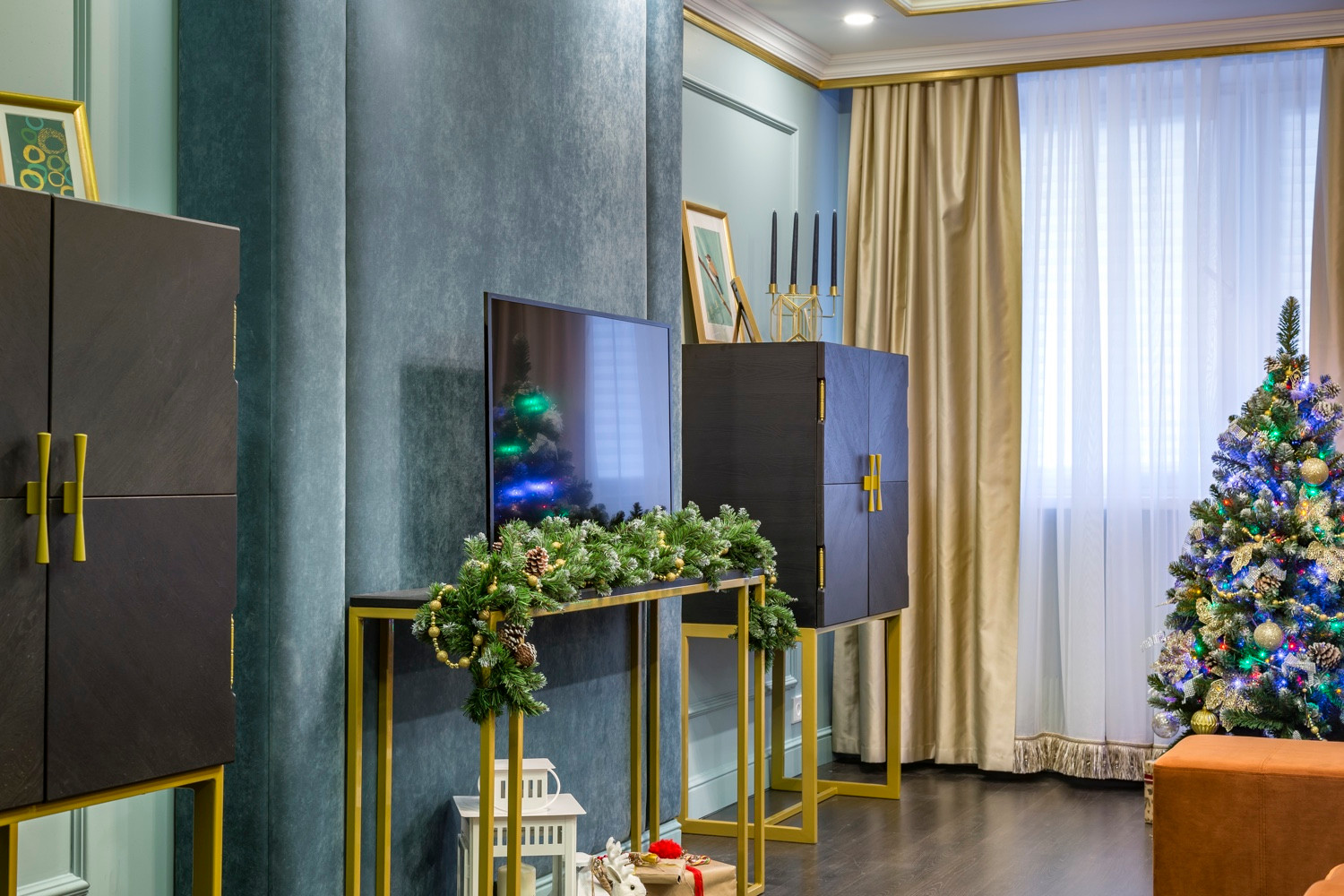 Гостиная в семейных традициях