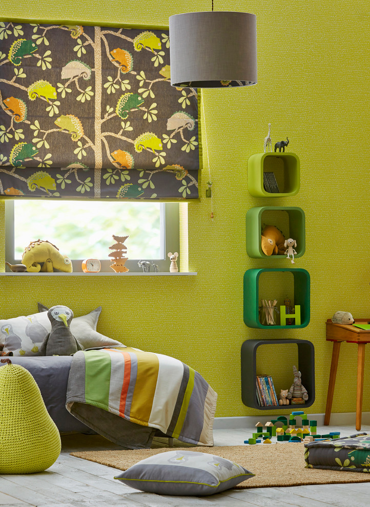 Guess Who?: детская коллекция обоев и тканей от Scion