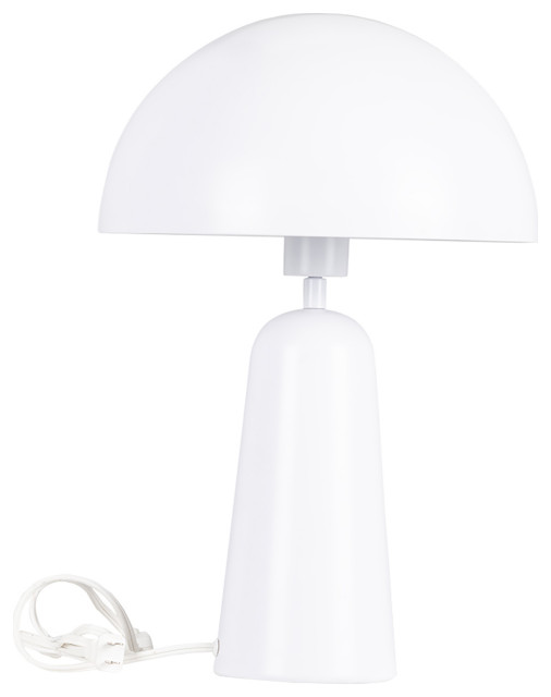 Aranzola 1-Light Table Lamp, White Finish