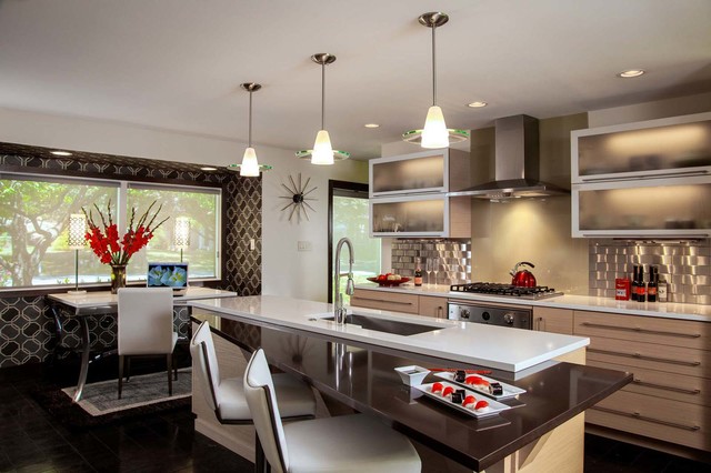 Harrisburg PA, Small Kitchen Contemporary Remodel modern-kueche