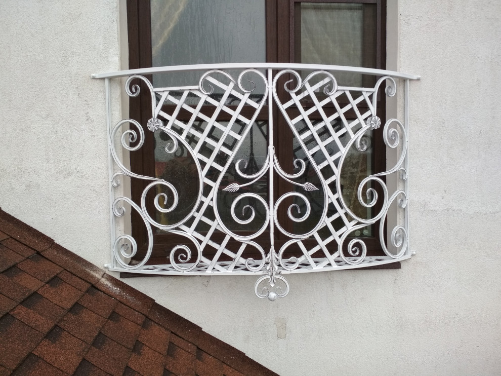 Балконное ограждение и французкий балкон в Заокске