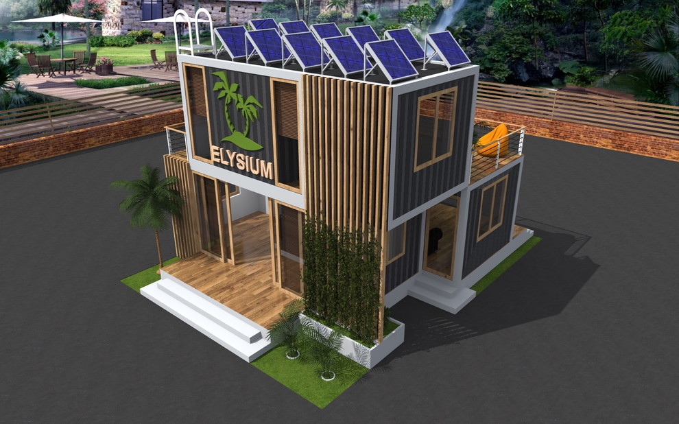 Офис из 3-х контейнеров