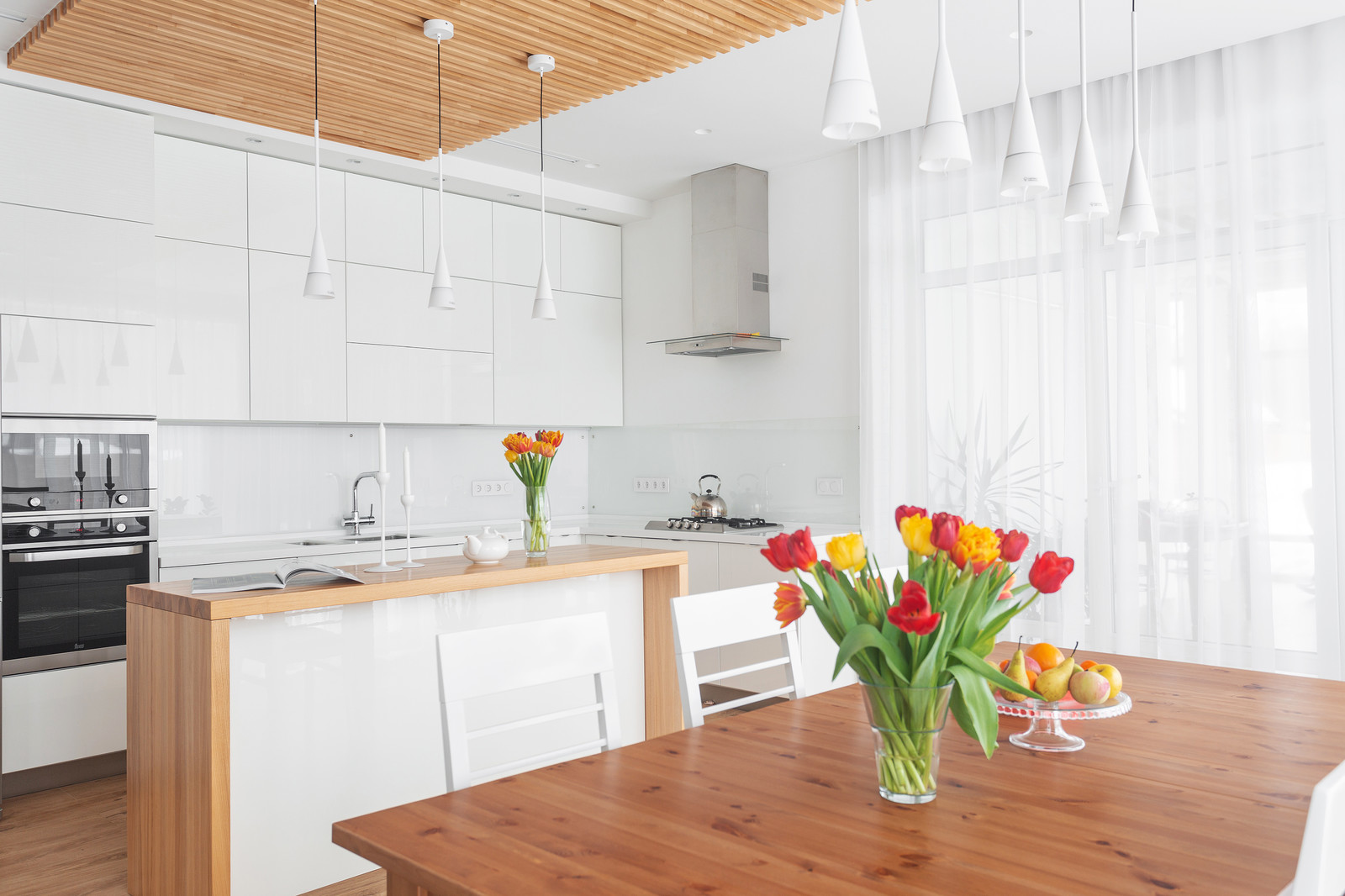 Загородный одноэтажный дом