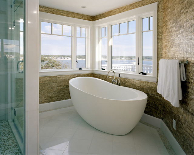 Cape Cod Renovation contemporary-bathroom
