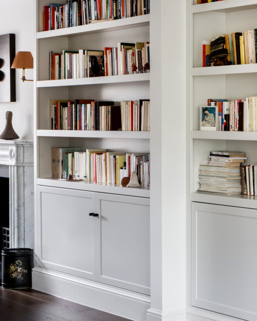 Marylebone Renovation midcentury-living-room