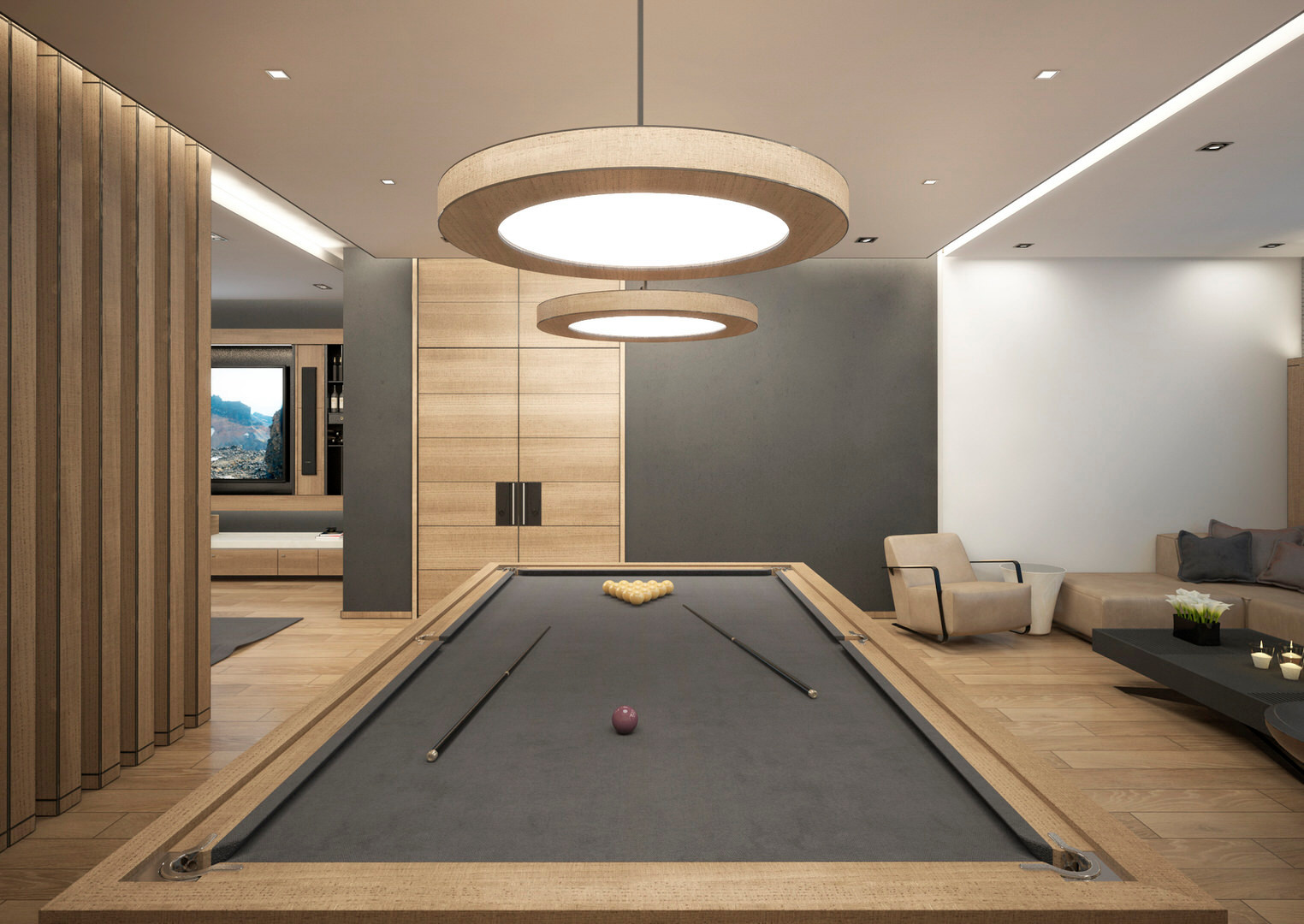 Интерьер частной виллы № 1