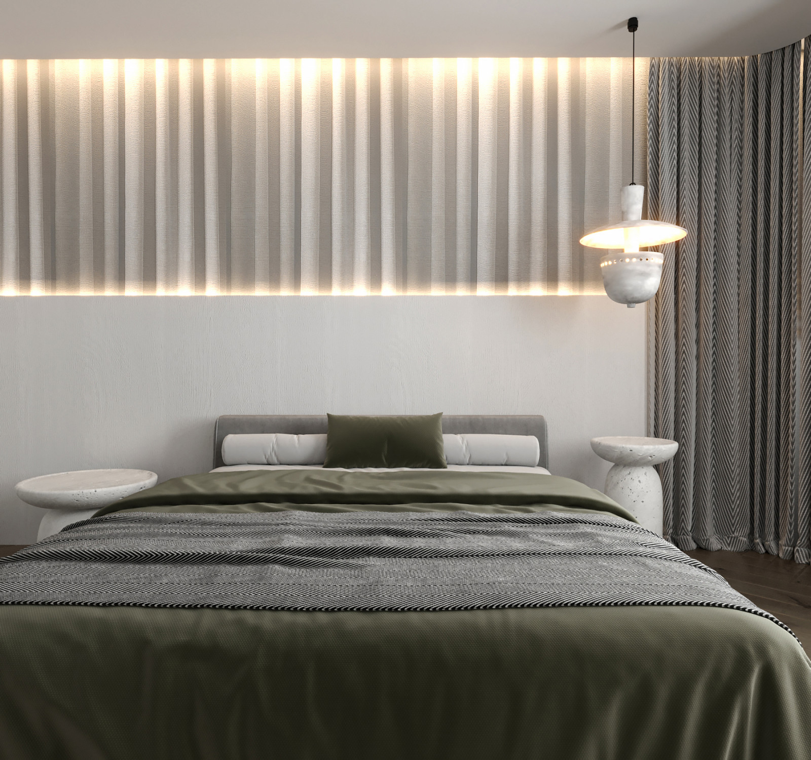 Дизайн загородной квартиры