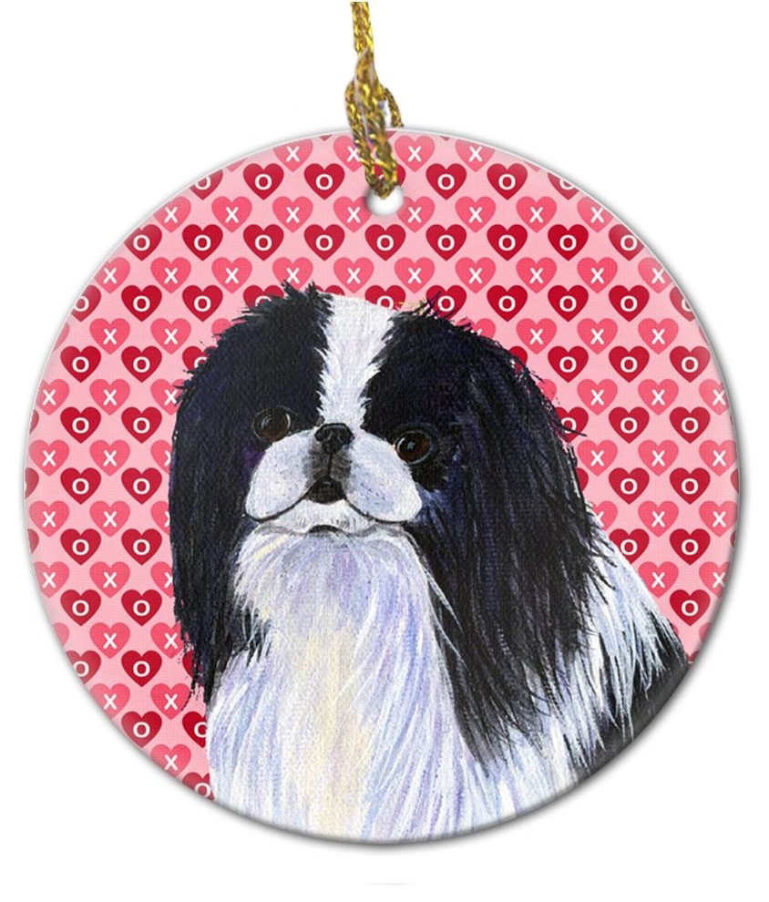 Japanese Chin Ceramic Ornament Contemporary Christmas Ornaments
