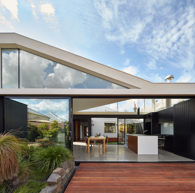 Tunnel House modern-kitchen