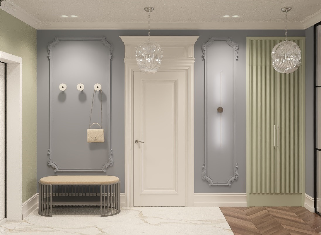 Современный  элегантный интерьер